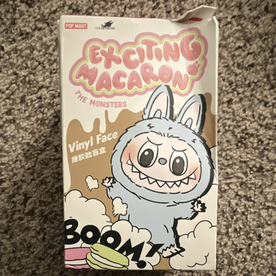POP MART The Monsters Exciting Macaron Vinyl Figure w/ Vinyl Face PVC