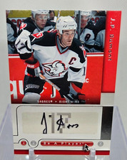 Upper Deck 2005-06 Be a Player - J.P. Dumont Autograph - Buffalo Sabres JP (T44)