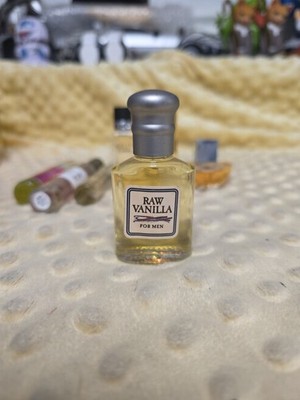 Men's Coty RAW VANILLA Splash Cologne .5 fl. oz. 14.7mL Vintage NEW 