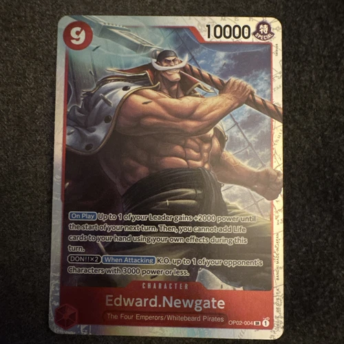 Edward.Newgate (004) OP02-004 Paramount War Foil