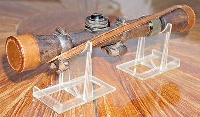 SKOPAR F 4x VOIGTLÄNDER BRAUNSCHWEIG STEEL SNIPER SCOPE + LENS PROTECTOR WW1