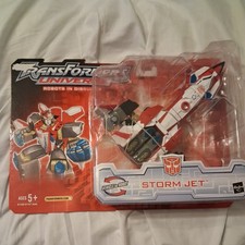 TRANSFORMERS UNIVERSE STORM JET BRAND NEW BOX UNOPENED  some box damage