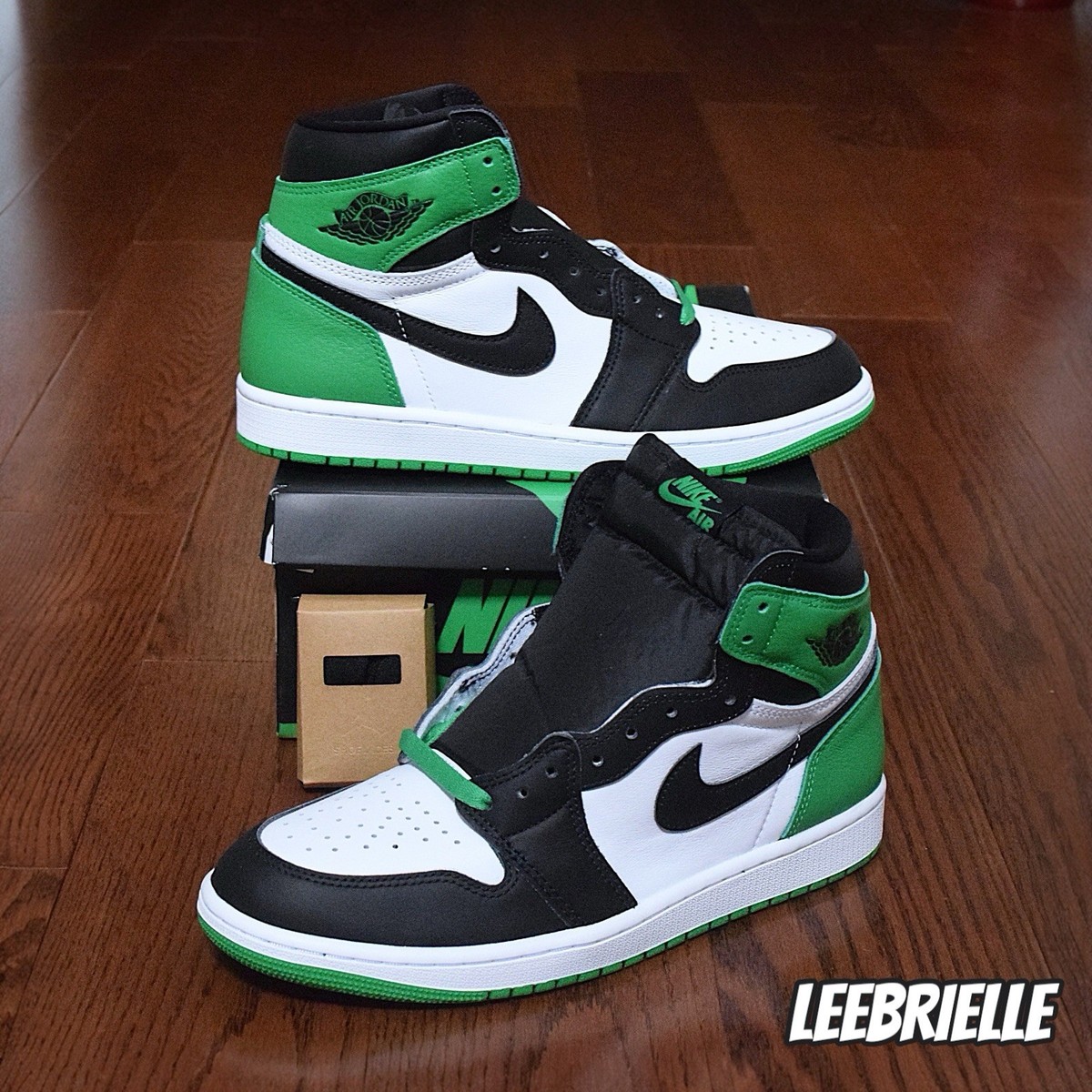 Nike Air Jordan 1 Retro High OG Lucky Green Toe Celtics DZ5485-031