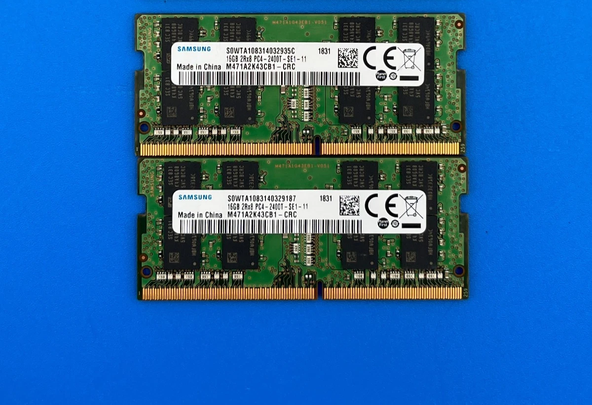 Samsung PC4-19200 (DDR4-2400) Bus Speed Computer RAM 16 GB