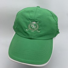 Nike Golf Hat Cap Strap Back Mens Green PH CC Logo Mesh Baseball One Size