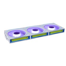 Lian Li 12RSLIN1W3W Wireless 120mm ARGB Case Fans Triple Pack White