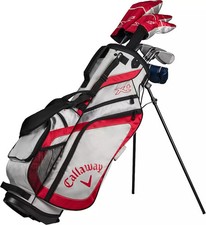 Callaway Junior 2026 XT 10-Piece Golf Set RH Ages 13+ 58"-69" Red/White/Black