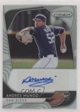 2020 Panini Prizm Rookie Silver Prizm Andres Munoz #RA-MU Auto RC 0a4s