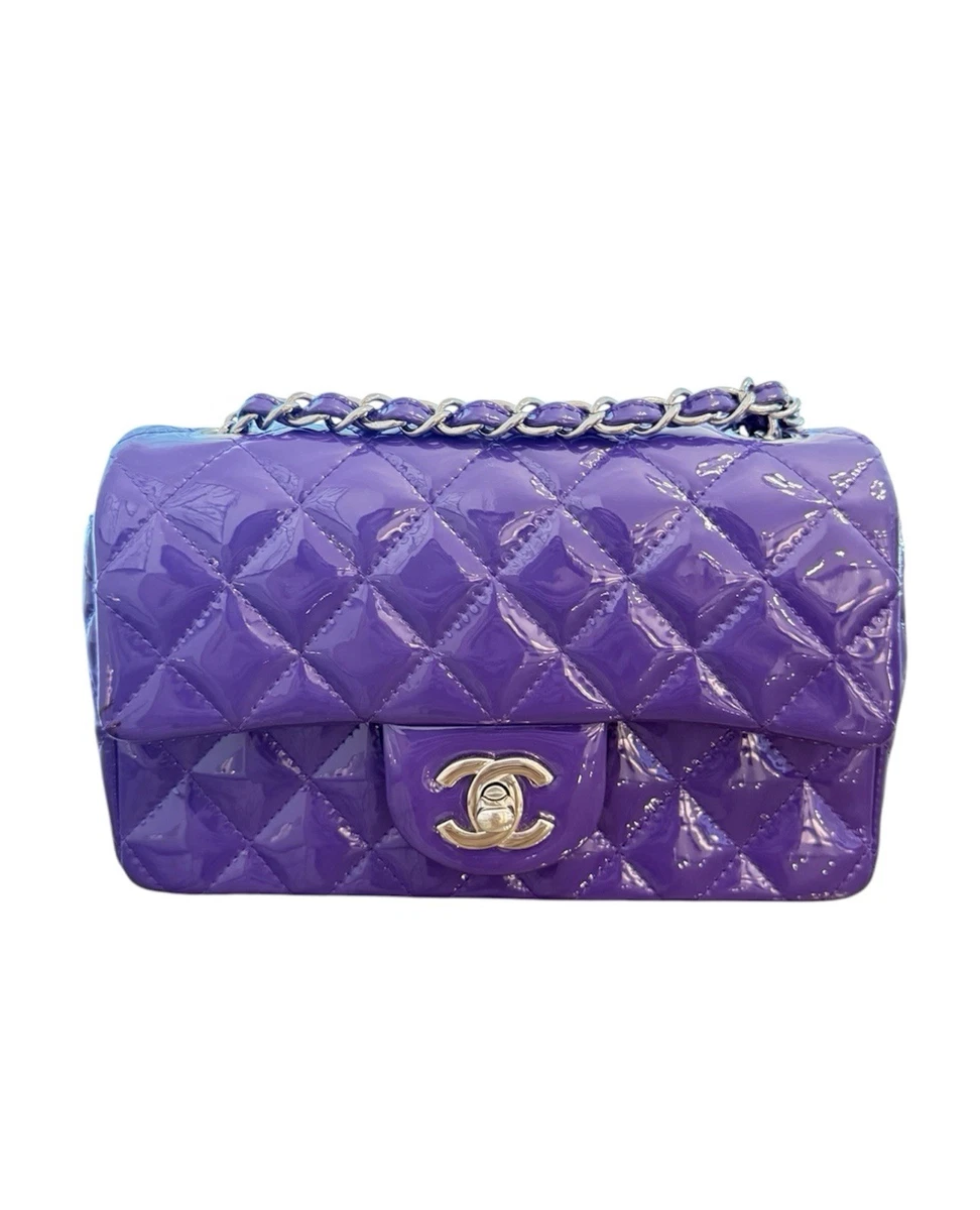 CHANEL Shoulder Bag Purple Bags & Handbags for Women for sale