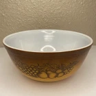 vintage pyrex 403 2 1/2 qt bowl Orchard Orange Mixing Nesting 2.5 Quart