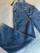 Men s Dickie Overalls. Medium Wash. Only One Hook- Denim Good Condition