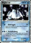 Regice Ex Smeraldo 98/106 Italian Pokemon Card Exc/ Good