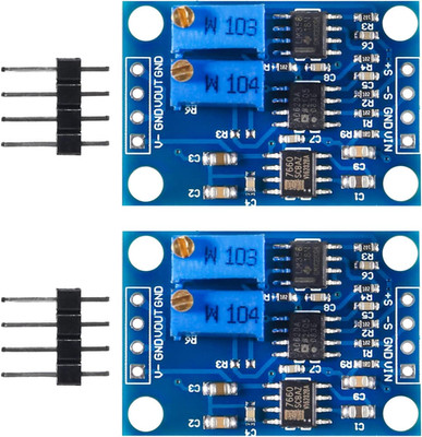 2pcs Voltage Amplifier Module AD620 Instrumentation Amplifier Module Signal Ampl