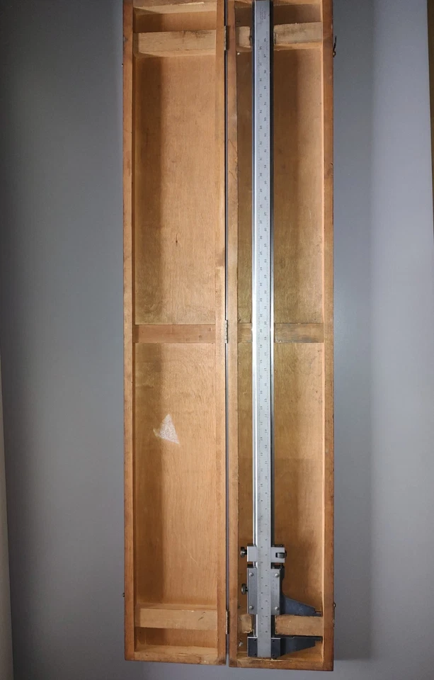 Starrett No. Pinza Vernier 123 36" vintage Foto 3 de 4