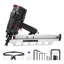 TOOLS Pneumatic Framing Nailer RHF9021, 21 Degree plastic collated nails from...