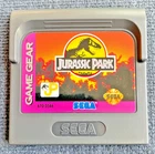 Sega Game Gear | Jurassic Park | Cartridge w/Case and Manual - TESTED - WORKS!!