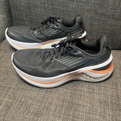 Saucony Endorphin Shift 3 (Black/Goldstruck) Men's Shoes Size 8