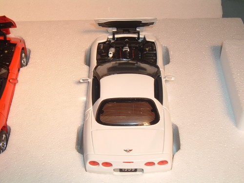 CORVETTE 1997 CHEVROLET CORVETTE ALL AMERICAN COLLECTION RWB FRANKLIN MINT 1:24 - Picture 11 of 11