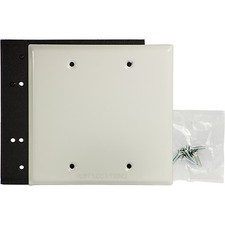 Bell Outdoor 5175-1 2-Gang Blank Weatherproof Outlet Cover White