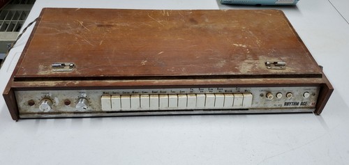 Caja de ritmos vintage Rhythm Ace Beat modelo # FR- 2L - no funciona como se muestra