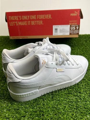 Zapatillas deportivas retro Puma para cancha para mujer talla 9 blancas con cordones 403456-30 - Imagen 8 de 17