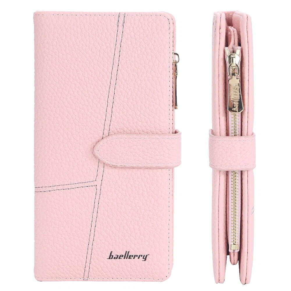 Billeteras deportivas de cuero para mujer