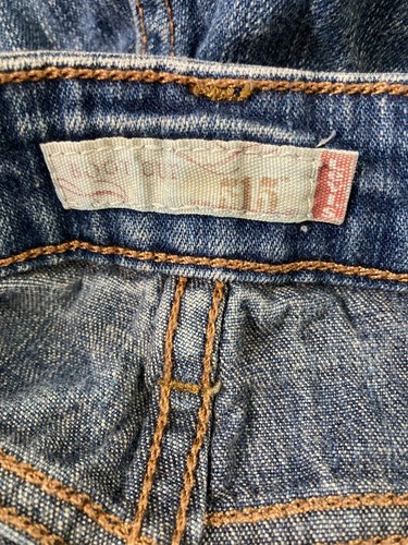 Levi Strauss and co 515 Blue Embroidery 6P Jeans Women’s Casual Work Everyday - Picture 9 of 11
