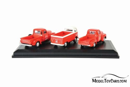 COCA-COLA CLASSIC PICKUP SET MOTORCITY CLASSICS 472100 1/72 DIECAST CAR - Picture 2 of 4