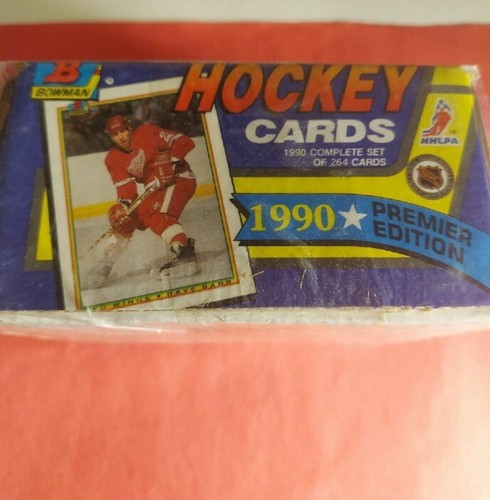 1990 BOWMAN Hockey SET Complete 264 Card FACTORY SEALED Box! - Picture 2 of 4