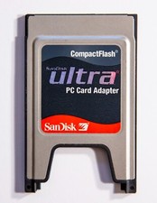 Sandisk Ultra PC Card Adaptor for CF cards