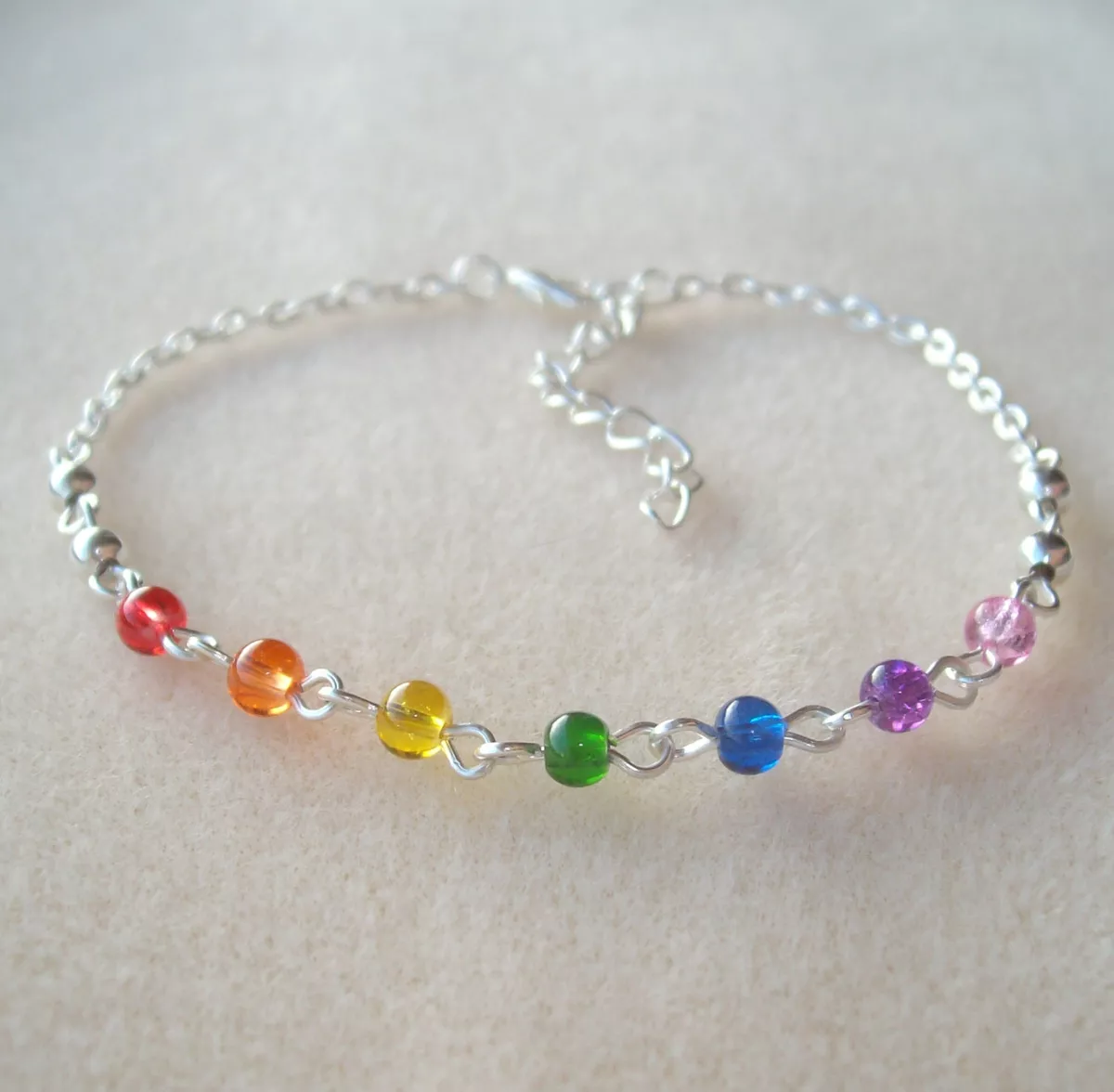 Chakra outlet ankle bracelet