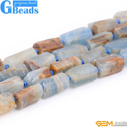 Natural Assorted Gemstone Faceted Tube Column Beads for Jewelry Making 8x12mm - Picture 108 of 192