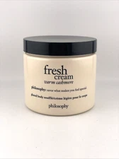 Fresh Cream Warm Cashmere Glazed Body Souffle by Philosophy 16 oz New