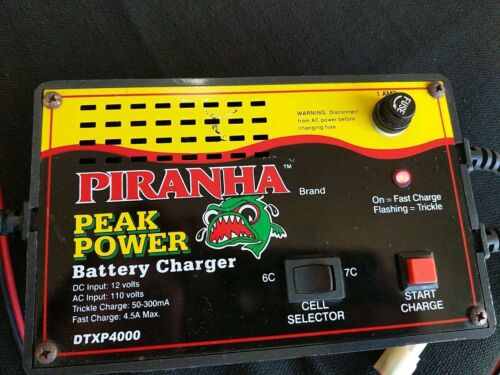DURATRAX PIRANHA R/C AC/DC PEAK POWER BATTERY CHARGER Working Tested - Picture 10 of 10