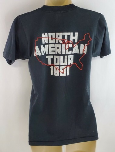 Vintage 80s 1981 THE ROLLING STONES North American Rock Concert Tour T SHIRT S - Bild 2 von 10