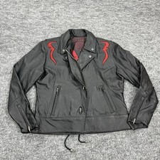 Karen Davidson Jacket Womens Extra Large Black Deerskin Stingray Limited Usa