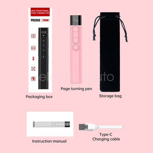 Wireless USB Power point Presentation Remote Clicker with Laser Pointer For PPT - Picture 11 of 24