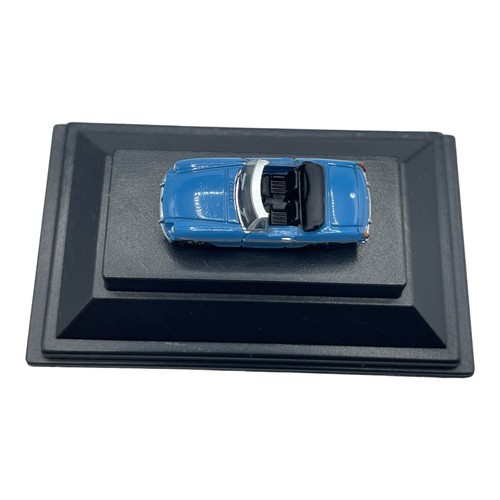 MG MGB Roadster Diecast car Iris Blue Sports Car 1:148 N Scale Oxford - Picture 8 of 21