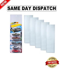 5-Pack Diecast Display Case for Hot Wheels & Matchbox Cars, Wall Mountable