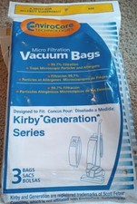 Enviro Care Tech Vacuum Bags Kirby Generation Series 839 3 Bags NIP
