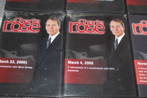 Charlie Rose Movie Interview DVD Job Lot Bundle - OD1 - Foto 2 di 5