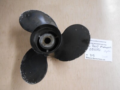 031056 Michigan Prop Mercury 1993 60hp 0D219676 2-stroke 10.75x12 13spline D3
