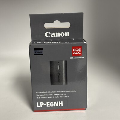 Canon LP-E6NH 7.2V 2130mAh Lithium-Ion Battery - 4132C002