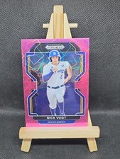 2022 Prizm Draft Picks Nick Vogt Neon Pink Velocity Prizm #PDP210 - Padres