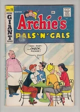 ARCHIE'S PALS N' GALS  #15 VG- 3.5  ARCHIE COMICS/MLJ 1960-61 *NEAL ADAMS ART