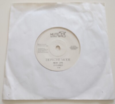 DEPECHE MODE - NEW LIFE/ SHOUT VINYL 45 RPM. PLAYS EXCELLENT.