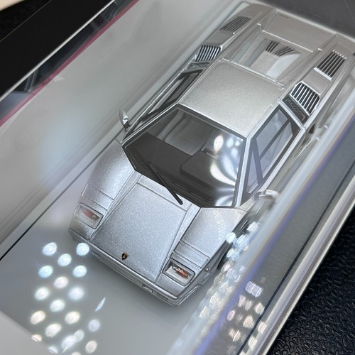 TSM 1/43 Lamborghini Countach 25th Anniversary Grigio silver grey TSM430659 - Picture 5 of 12