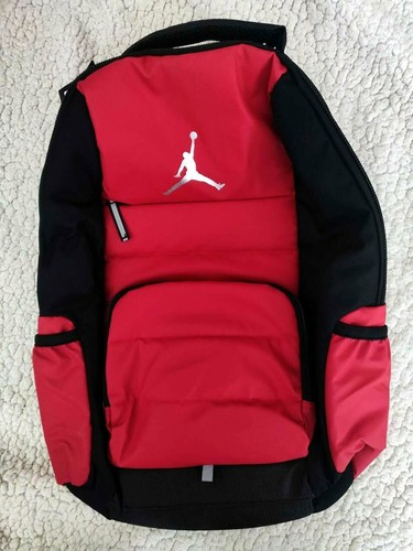 NIKE AIR JORDAN JUMPMAN BACKPACK SLING PREMIUM LAPTOP BLACK GYM RED TUNE SQUAD - Picture 71 of 112