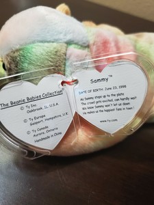 ty beanie baby sammy