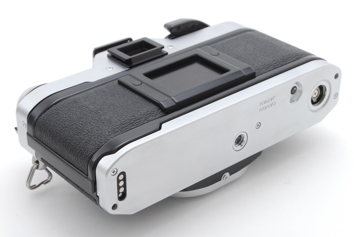 EXC+5】Canon AE-1 Program Silver SLR Camera 50mm f1.4 Motor